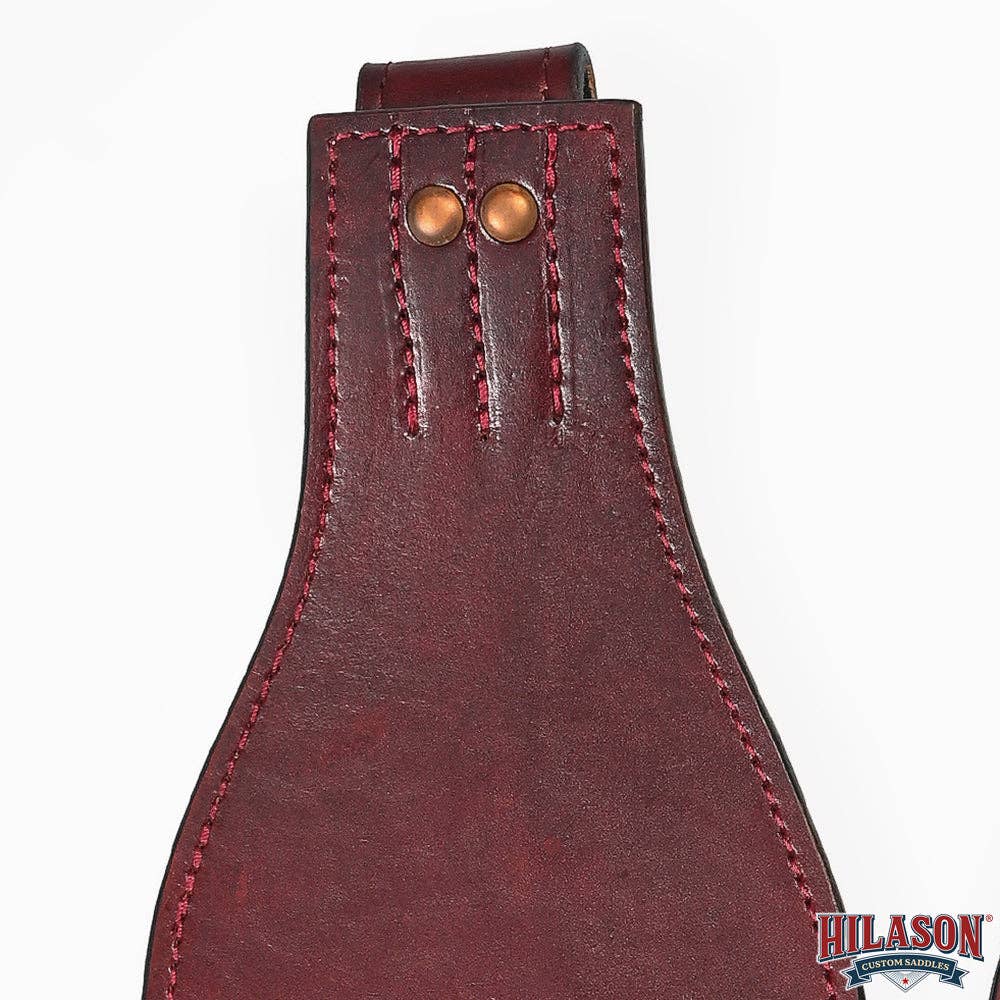 Replacement Saddle Fenders Hilason Leather Youth Pair W/ Hobble Strap