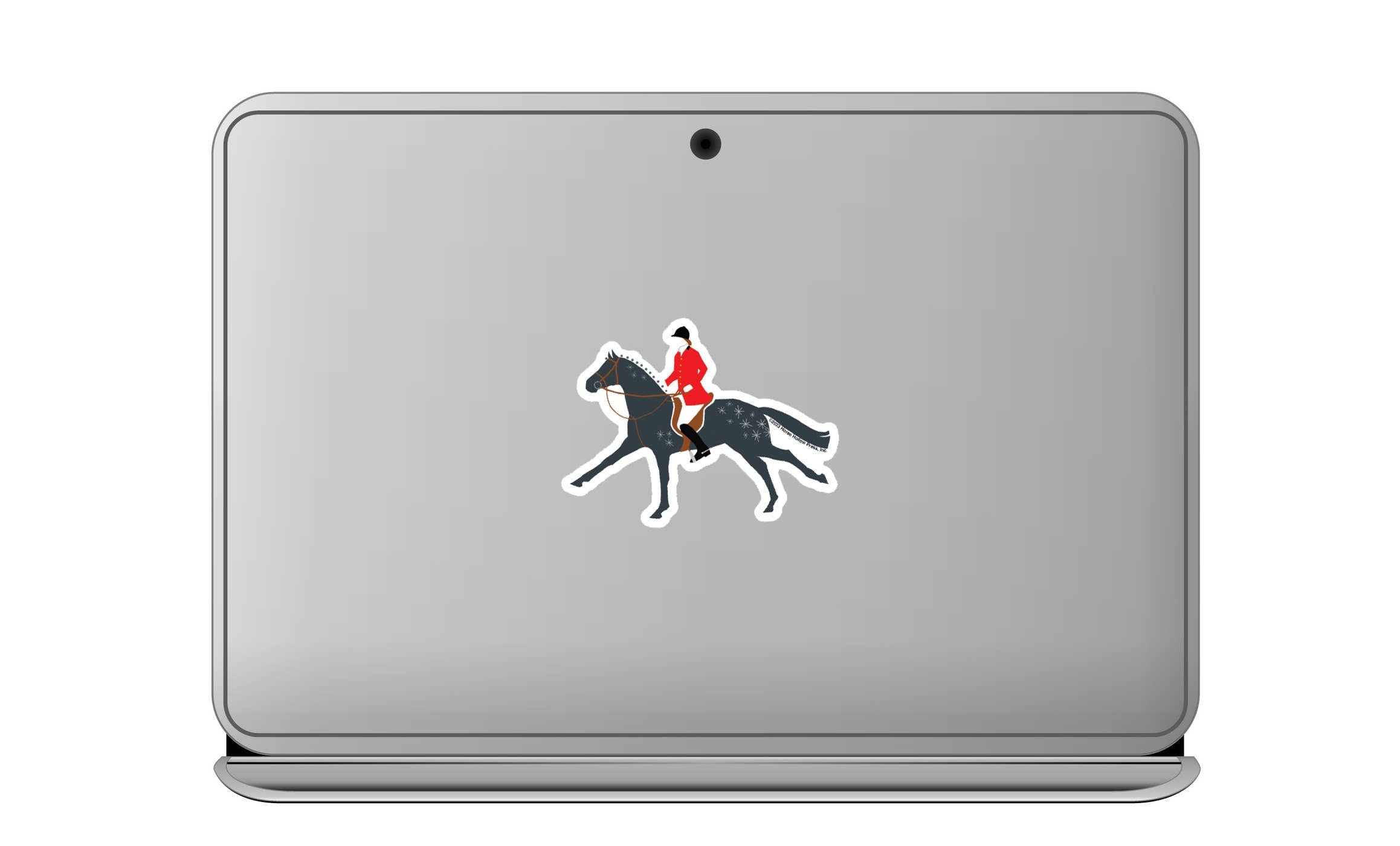 Horse Sticker Waterproof 3" "Fox Hunter"