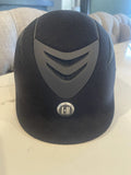 One K Defender Suede Riding Helmet