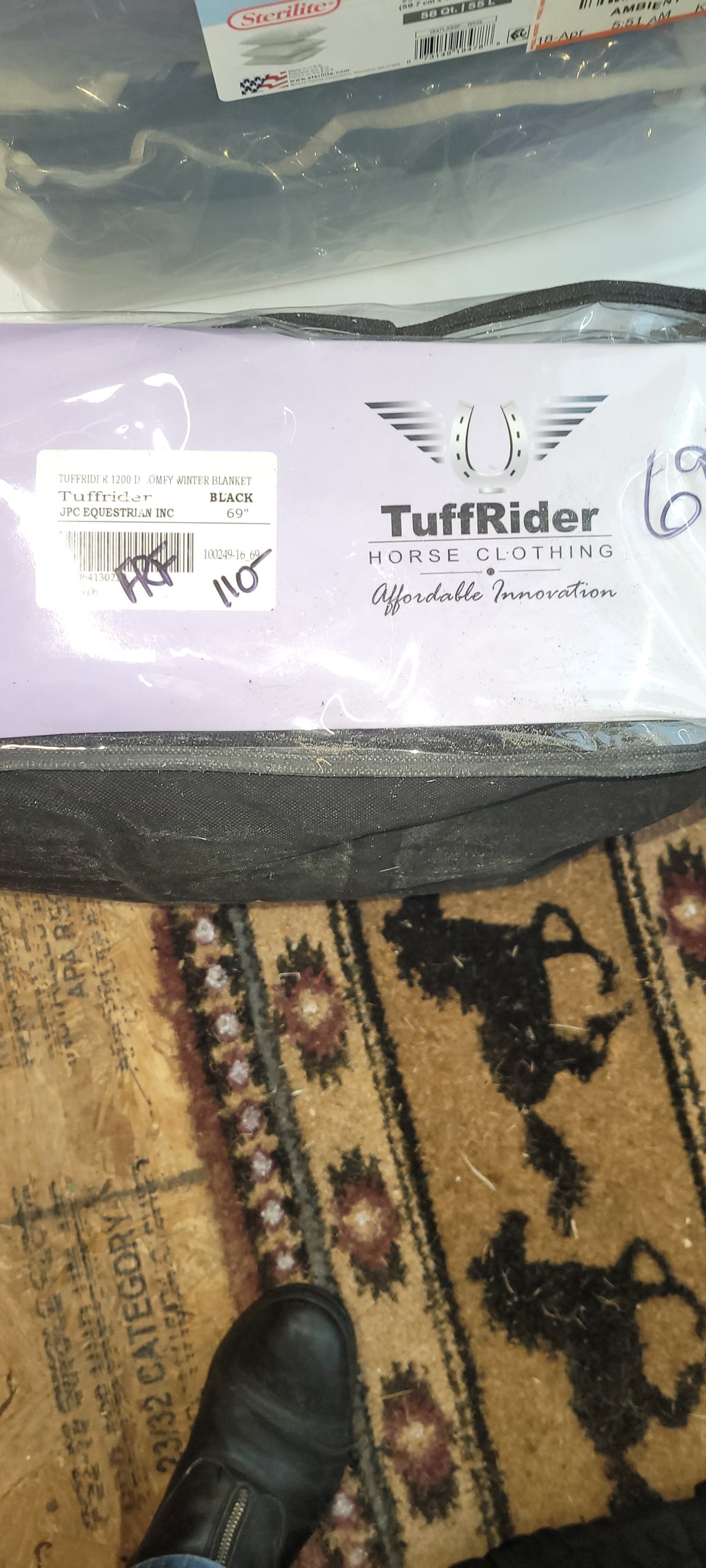 HORSE BLANKET TURN OUT WATERPROOF 69"