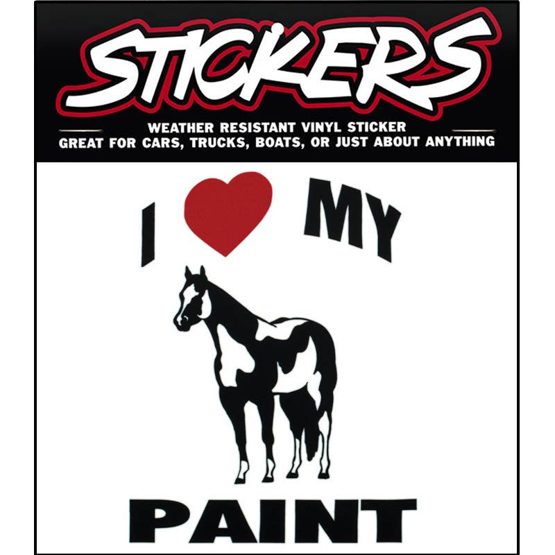 Made in the USA - I Love My Paint Sticker
