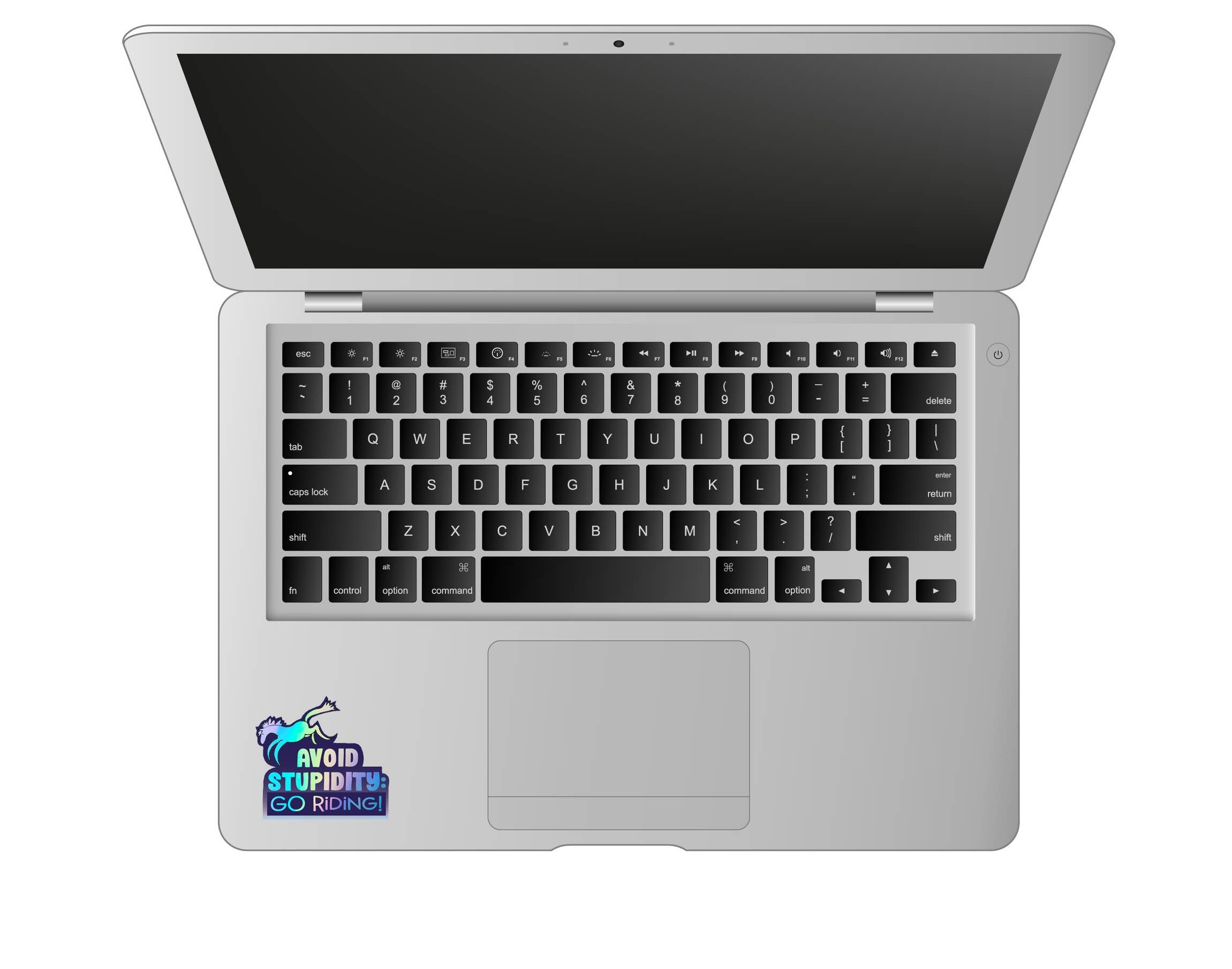 Holographic Sticker Sheet "Coffee" 4 peel-off stickers