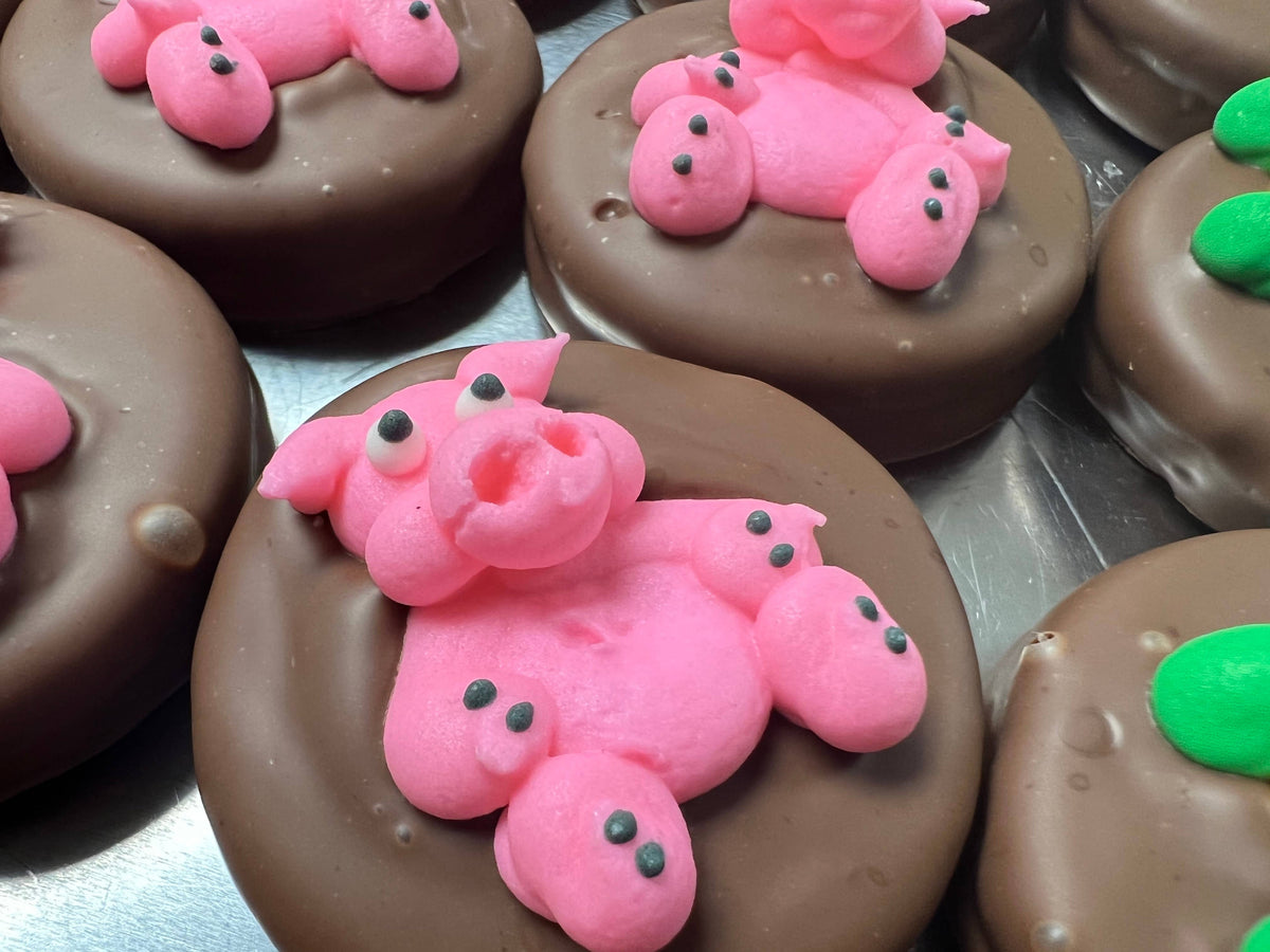 O’Oreo “Smiling Farm Animals” 🐶 🐸  w/ Milk Chocolate 3PK