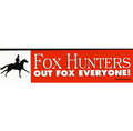 Horse Bumper Sticker "Fox Hunters"