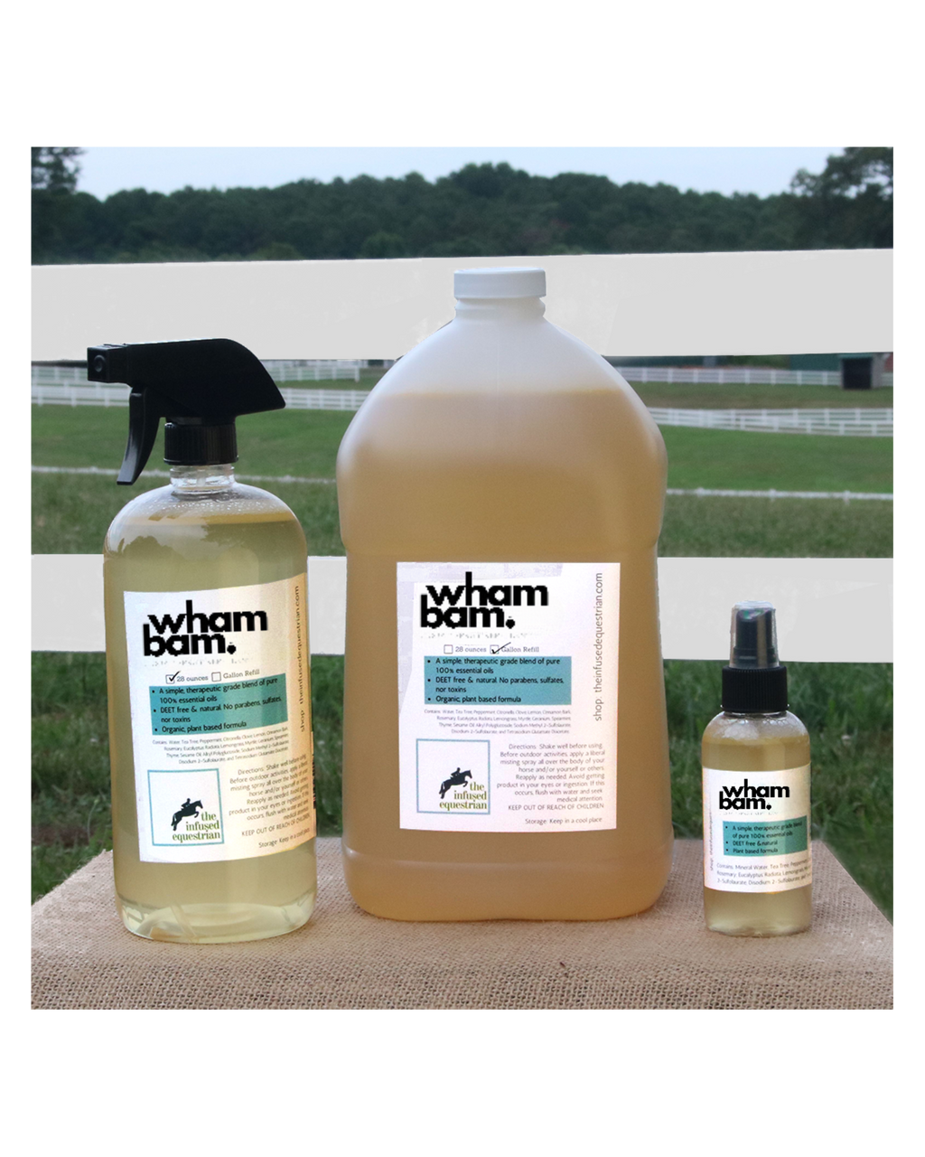 Wham Bam. A Coat Spray Repellent (28 oz)