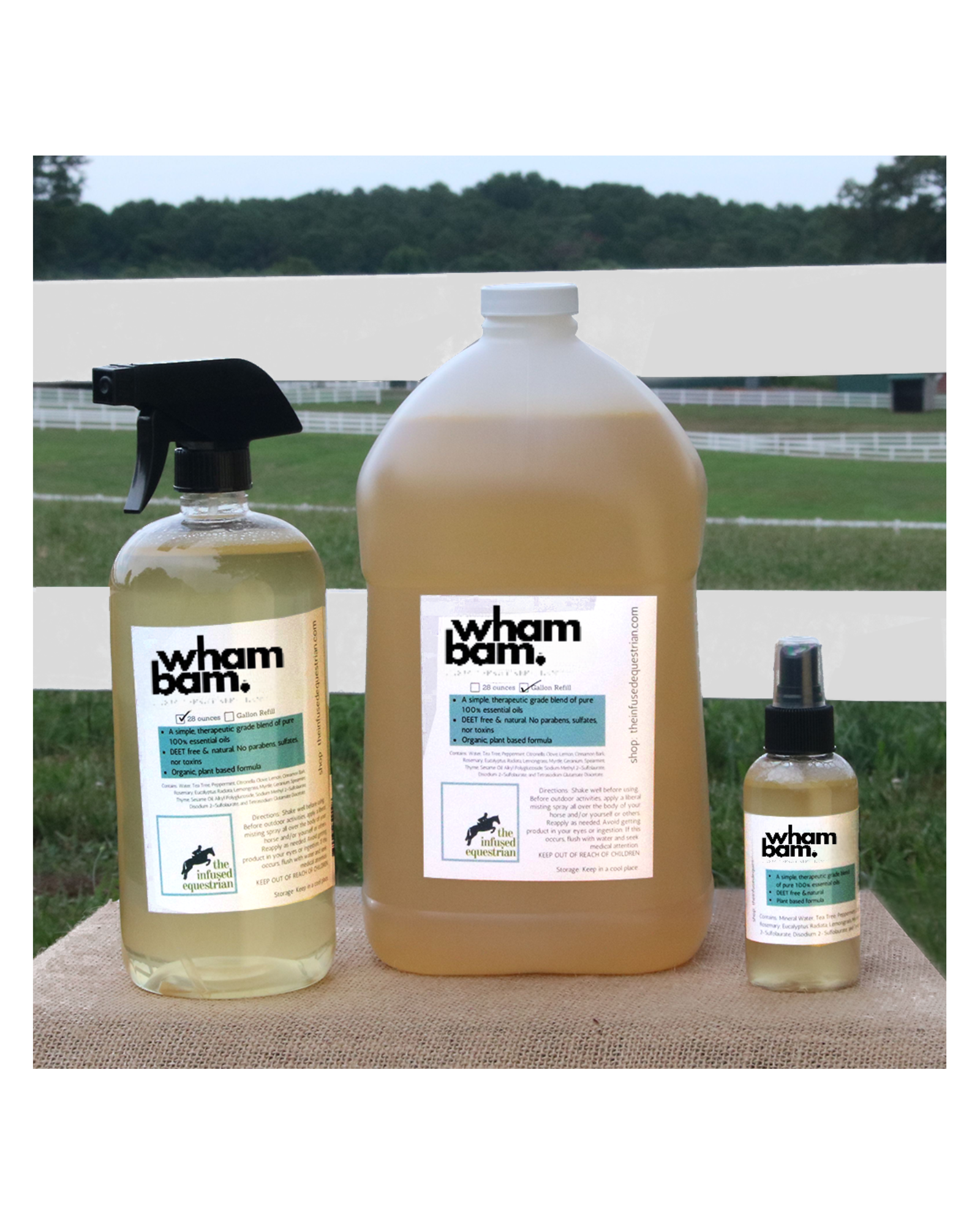 Wham Bam. A Coat Spray Repellent (28 oz)