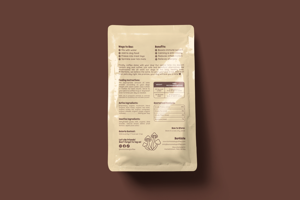 Caramel Latte Instant Dog Coffee