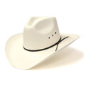 Natural Straw Western Pinch Front Hat