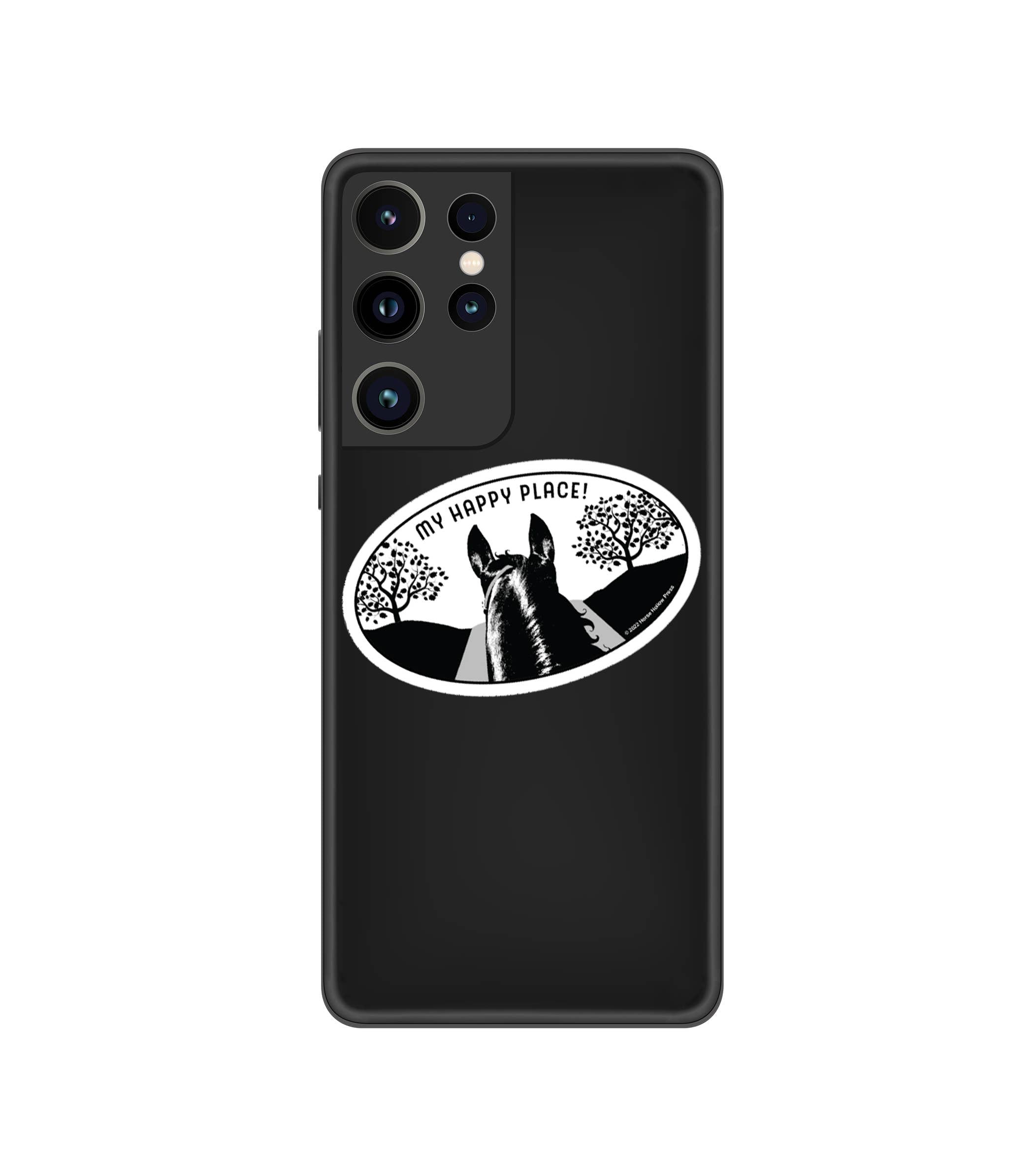 Horse Sticker Waterproof 3" "My Happy Place"