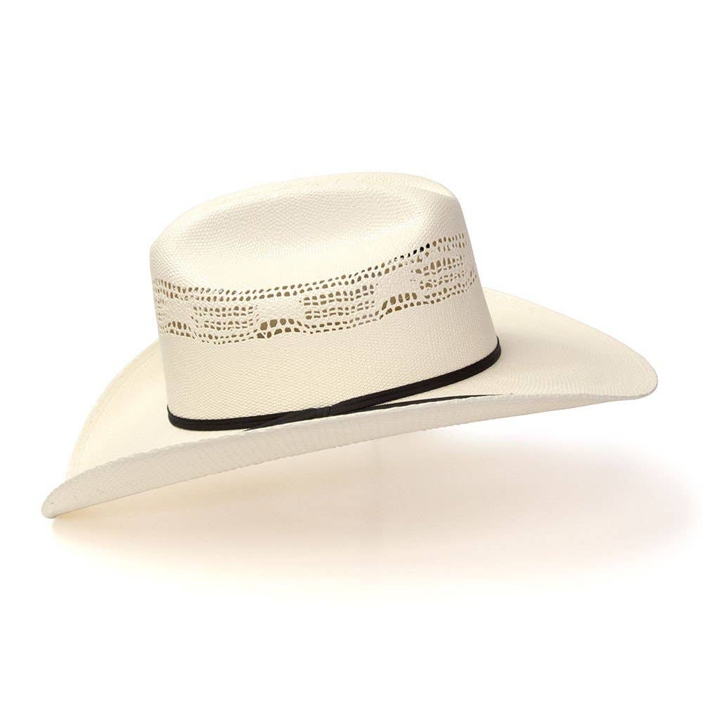 Natural Straw Western Bangora Hat