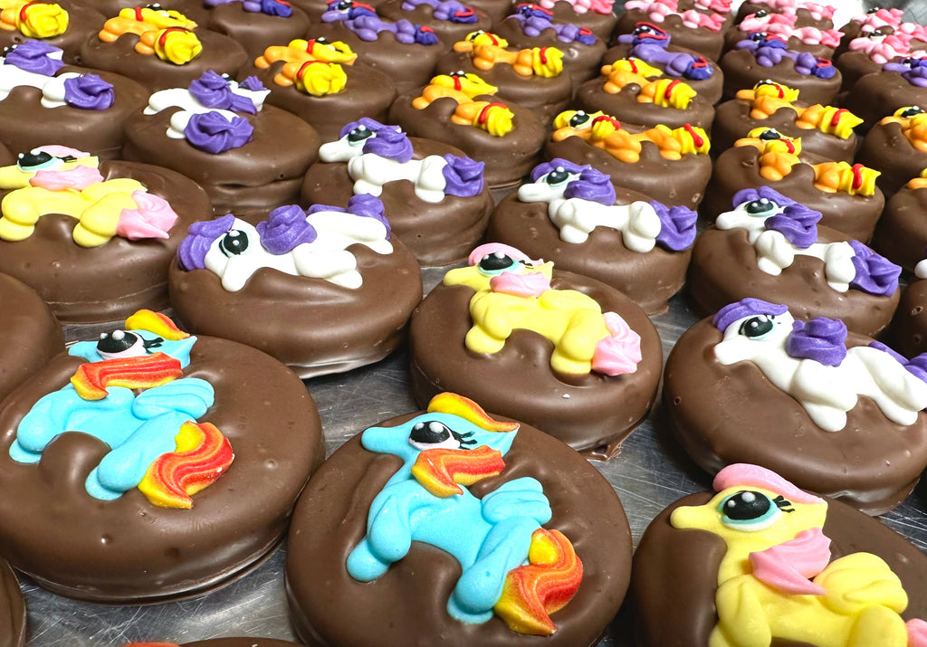 O’Oreo “Dancing Colorful 🐴 Ponies” O’Oreo w/ Milk Choc 3 PK