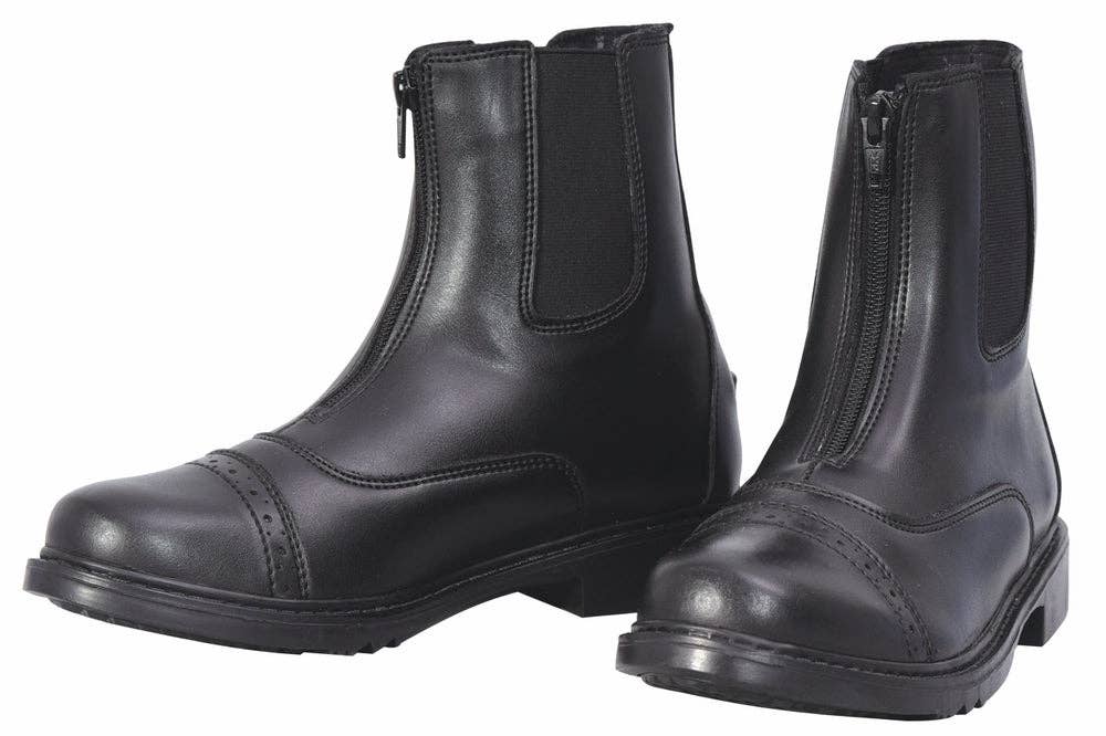 TuffRider Starter Front Zip Paddock Boots (3042W-MOC) (Women's)