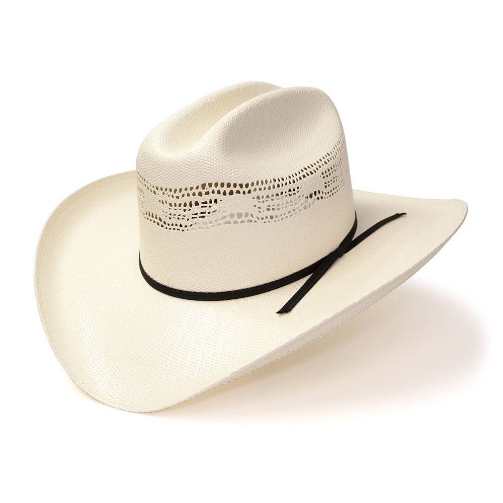 Natural Straw Western Bangora Hat