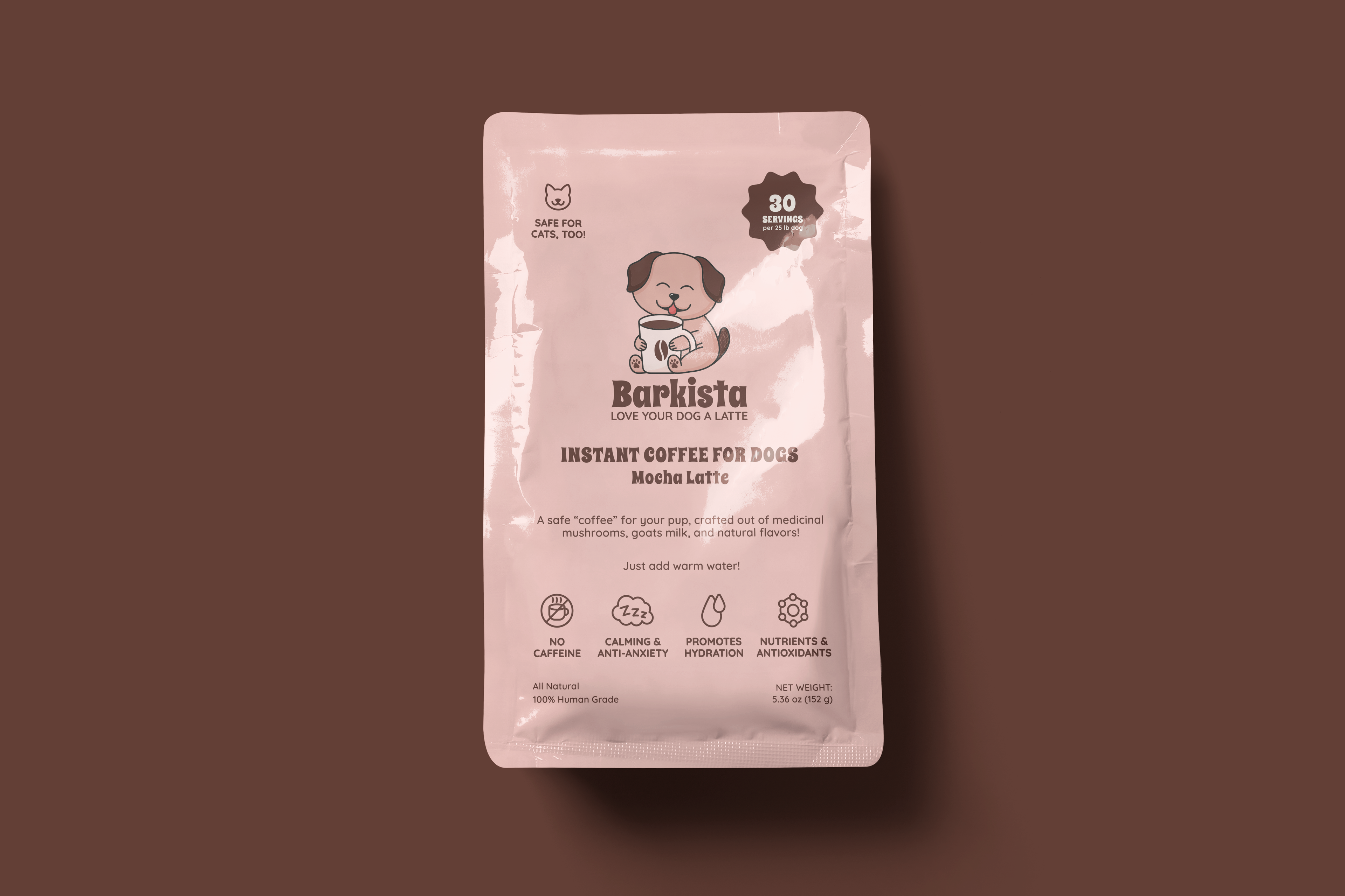 Mocha Latte Instant Dog Coffee