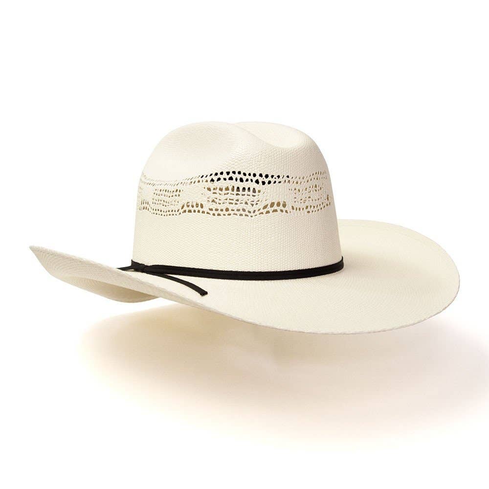 Natural Straw Western Bangora Hat