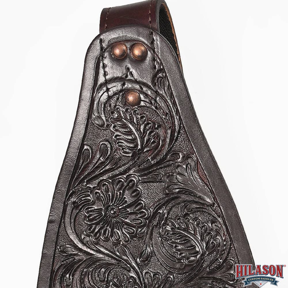Hilason Leather Saddle Replacement Fender Pair With Hobble Strap Adult