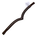 Dressage V Browband with Silver Chain
