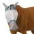 Ovation Super Fly Mask w/Nose - Horse - Grey/Teal NTM-048697