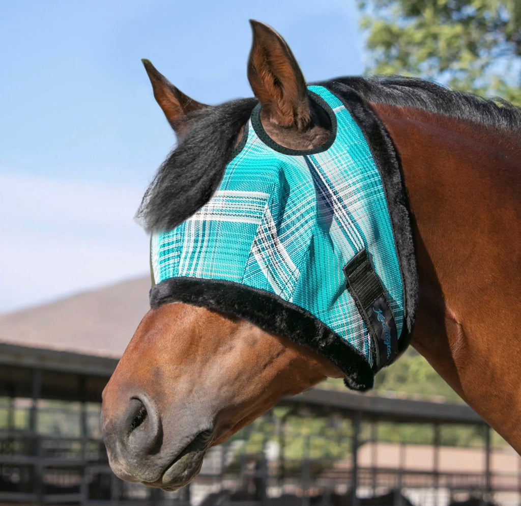 Fly Mask with Fleece Trim & 73% UV Protection