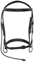 Henri De Rivel Pro Padded Dressage Bridle with Web Reins