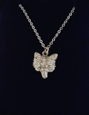Exselle Fox Head Necklace Pendant