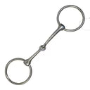 Loose Ring Single Joint Snaffle Bit in Stainless Steel - 4 3/4"