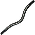 Red Barn 'Pace' Browband in Black - Cob - Black / Cob