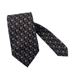 Ralph Lauren Polo Themed Silk Tie (Men's)