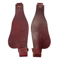 Replacement Saddle Fenders Hilason Leather Youth Pair W/ Hobble Strap