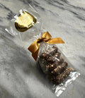 Milk Choc Almond Butter Toffee Squares 5PK Bag w/ Satin Bow
