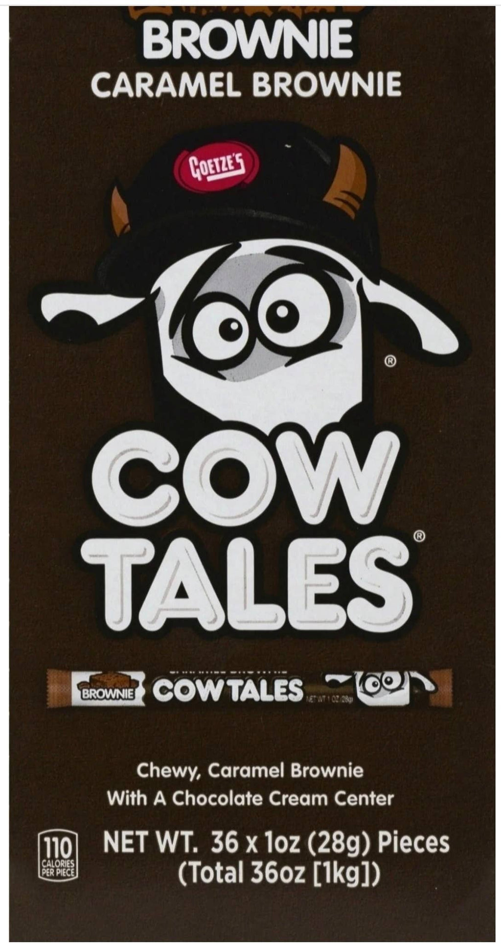 Nostalgic 1984 Caramel Brownie GOETZ Cow Tales® 36ct DSP Box