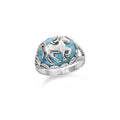 Sterling Silver & Turquoise Horse Ring