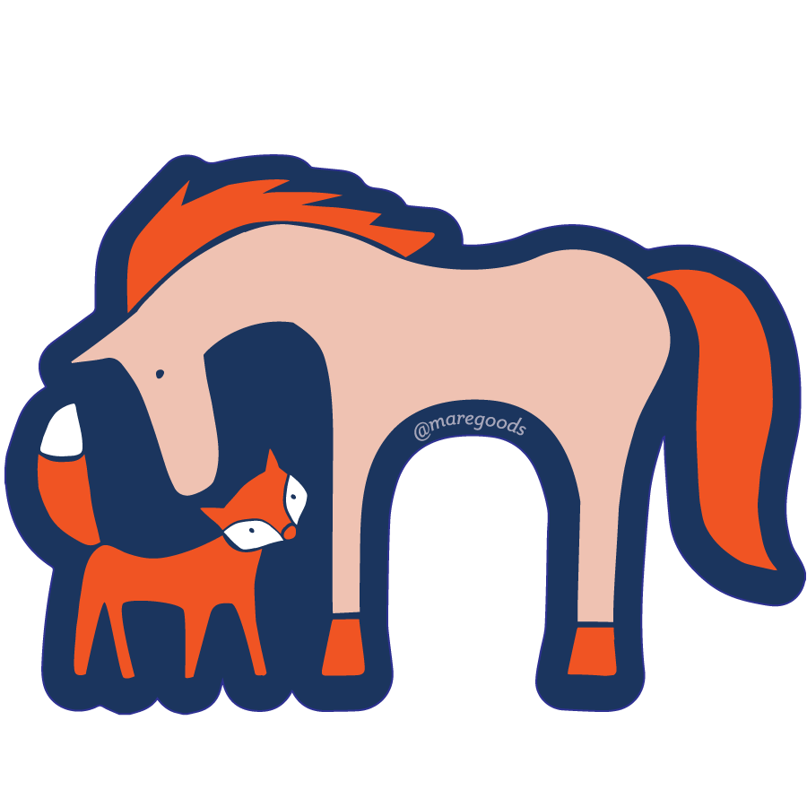 "Foxy" Sticker
