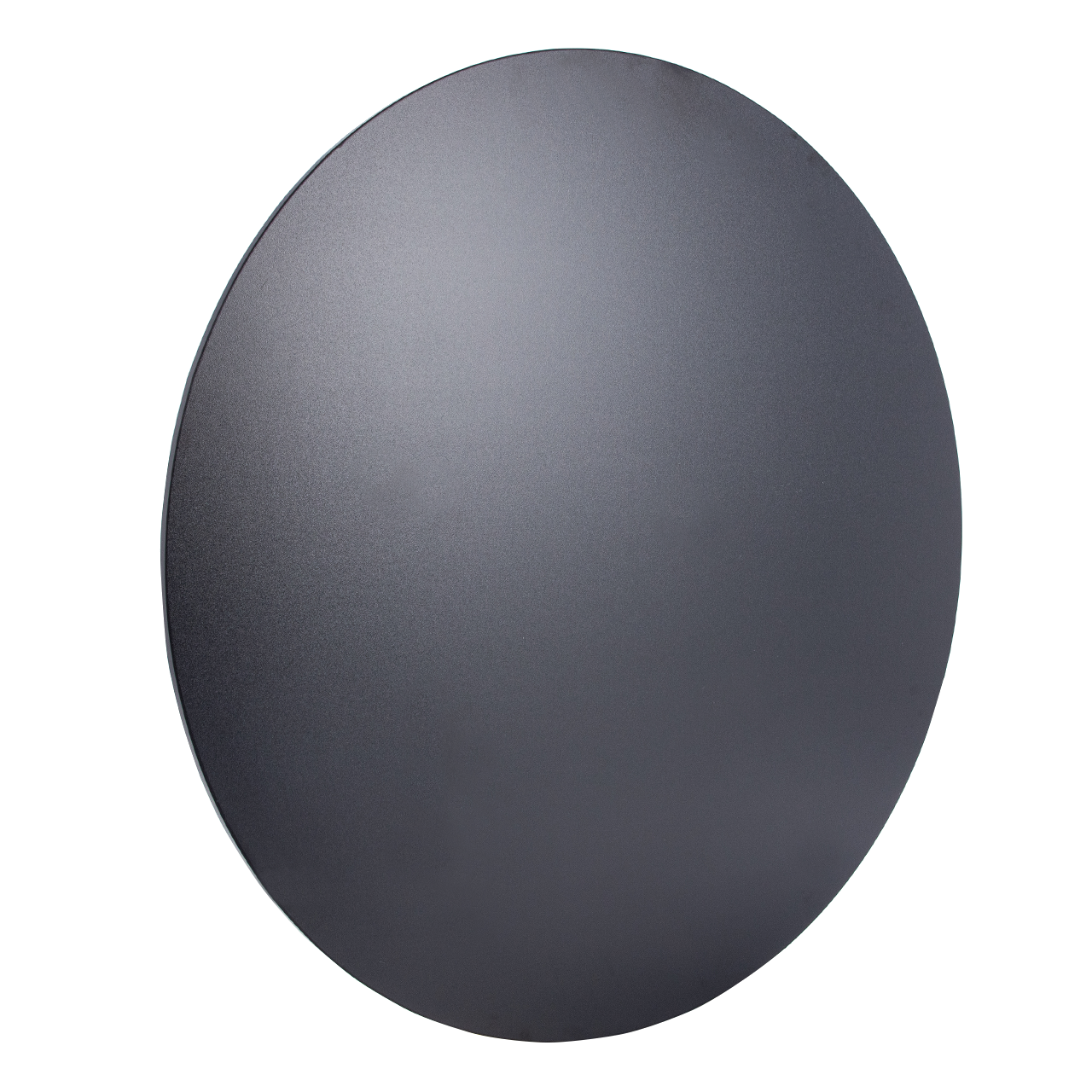 Black Wood Round Clothing Rack Topper