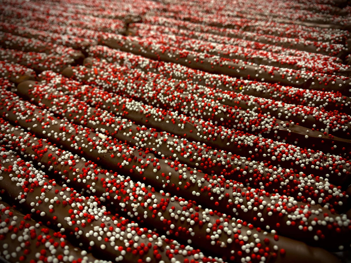 Pretzel Rods - 2 PK - Milk Chocolate w/ Customized Color