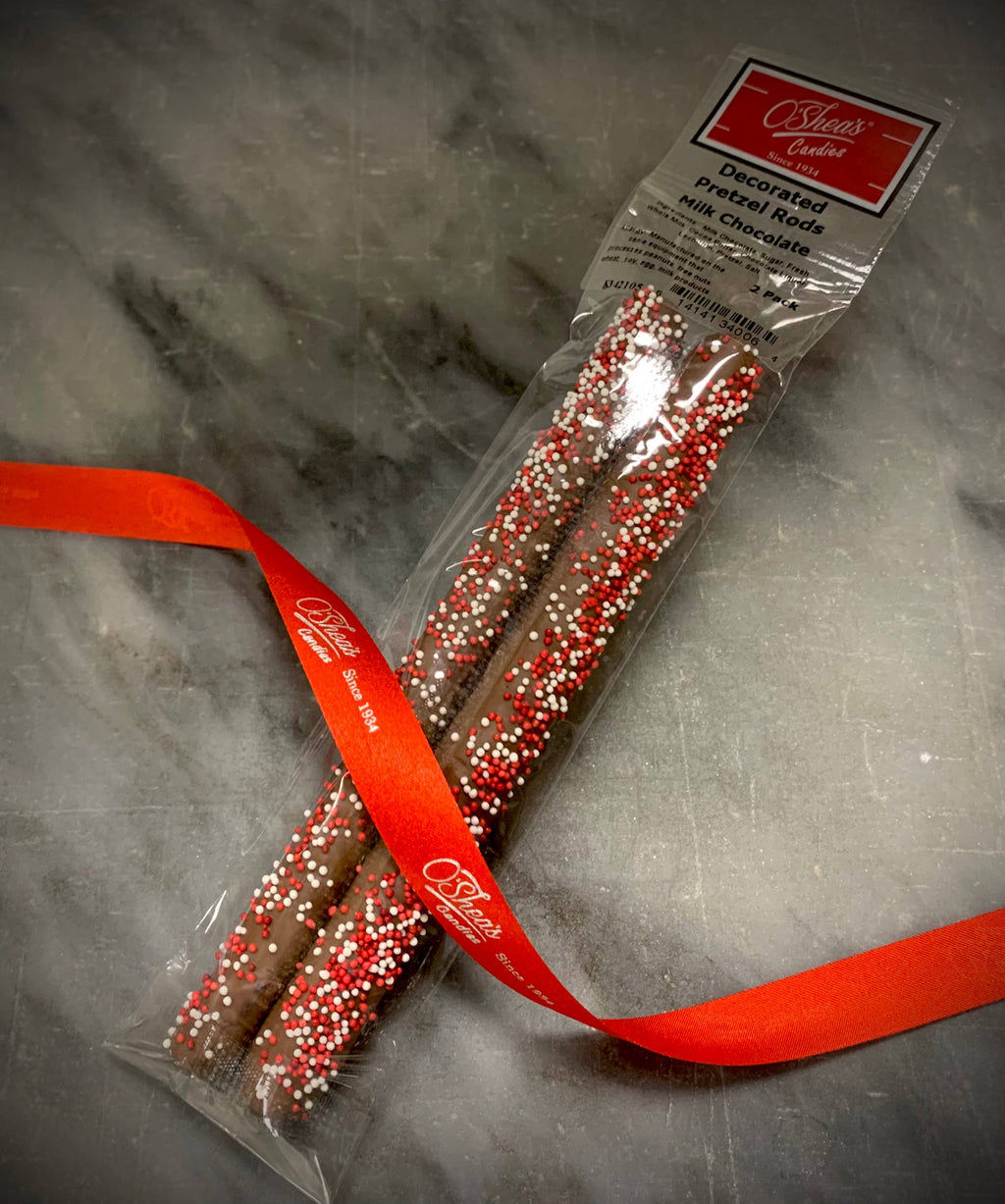 Pretzel Rods - 2 PK - Milk Chocolate w/ Customized Color