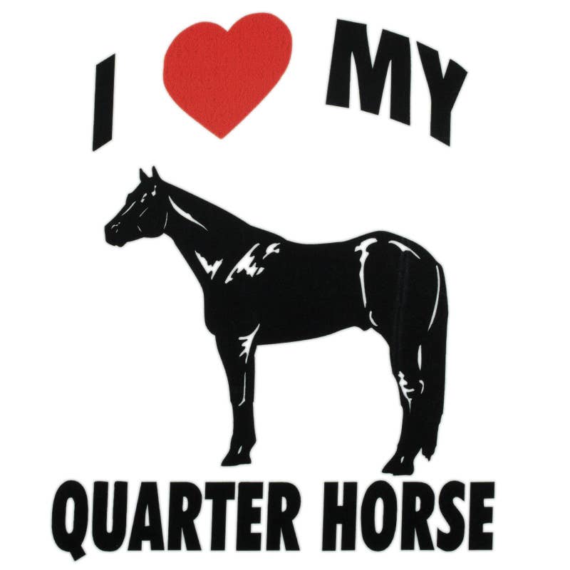 Made in the USA - I Love My Quarter Sticker