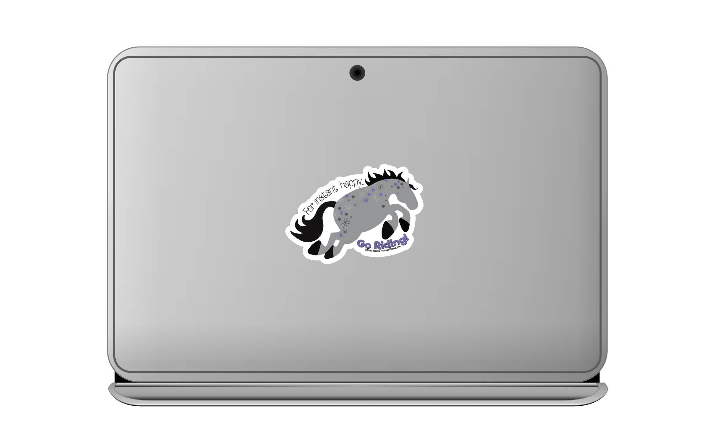 Horse Sticker Waterproof 3" "Instant Happy"