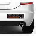 Horse Bumper Sticker "Leave Me Unsupervised..."