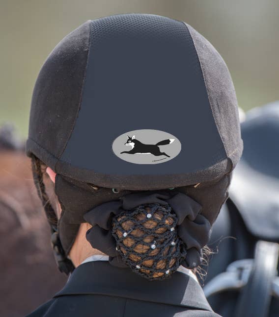 Horse Laptop, Cell Phone & Helmet Sticker "Running Fox"