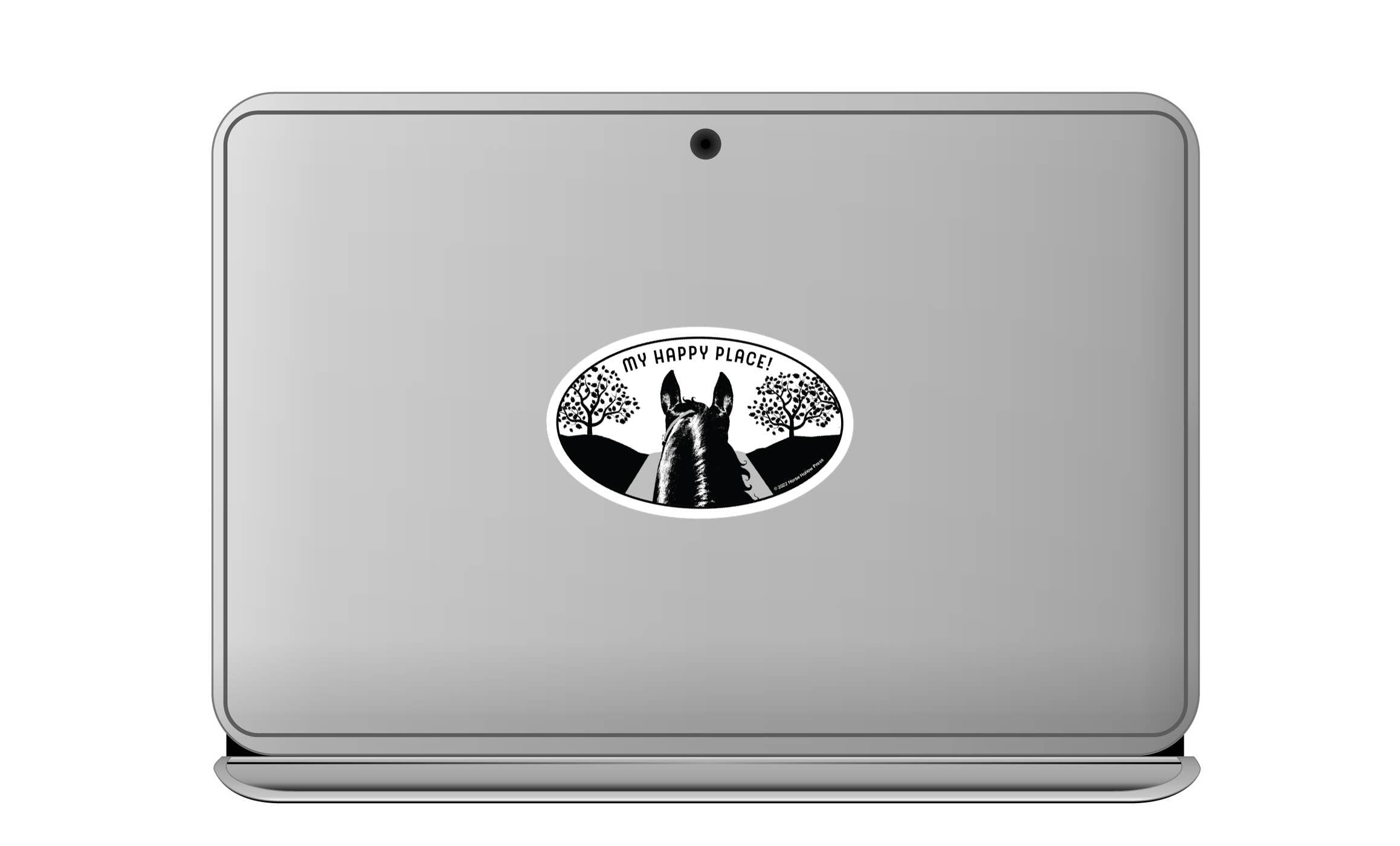 Horse Sticker Waterproof 3" "My Happy Place"