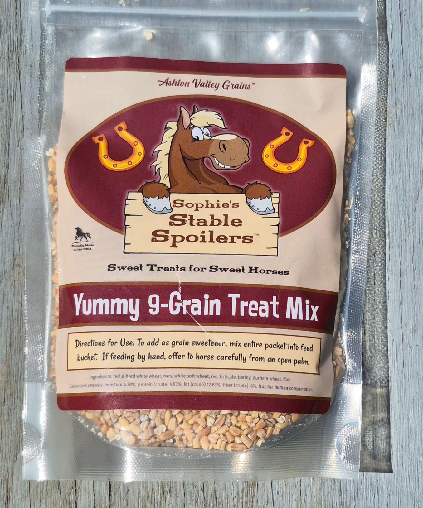 Sophie's Stable Spoilers Yummy 9-Grain Treat Mix