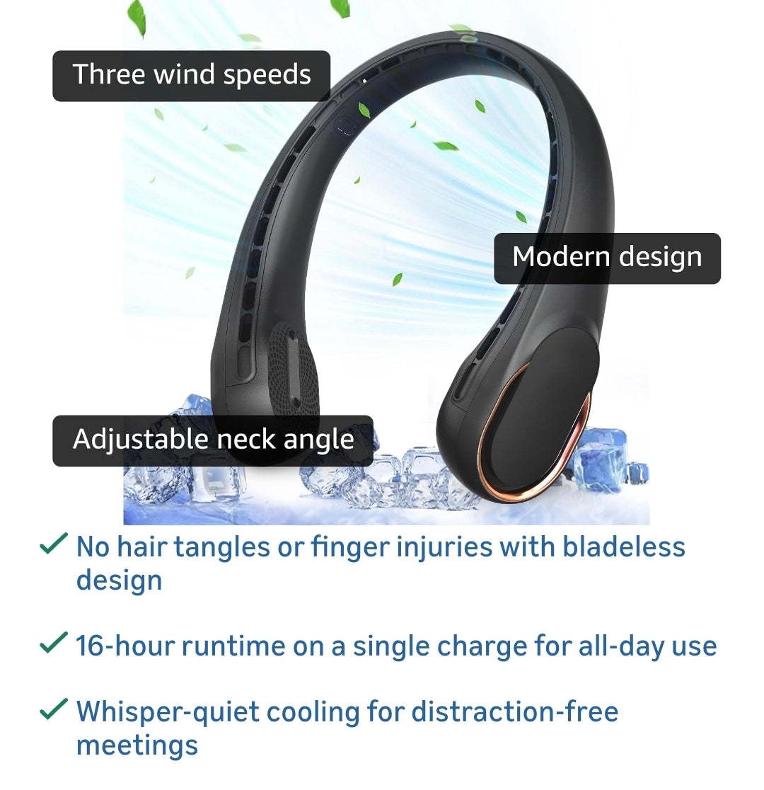 R5 Natural Wind Neck Fan