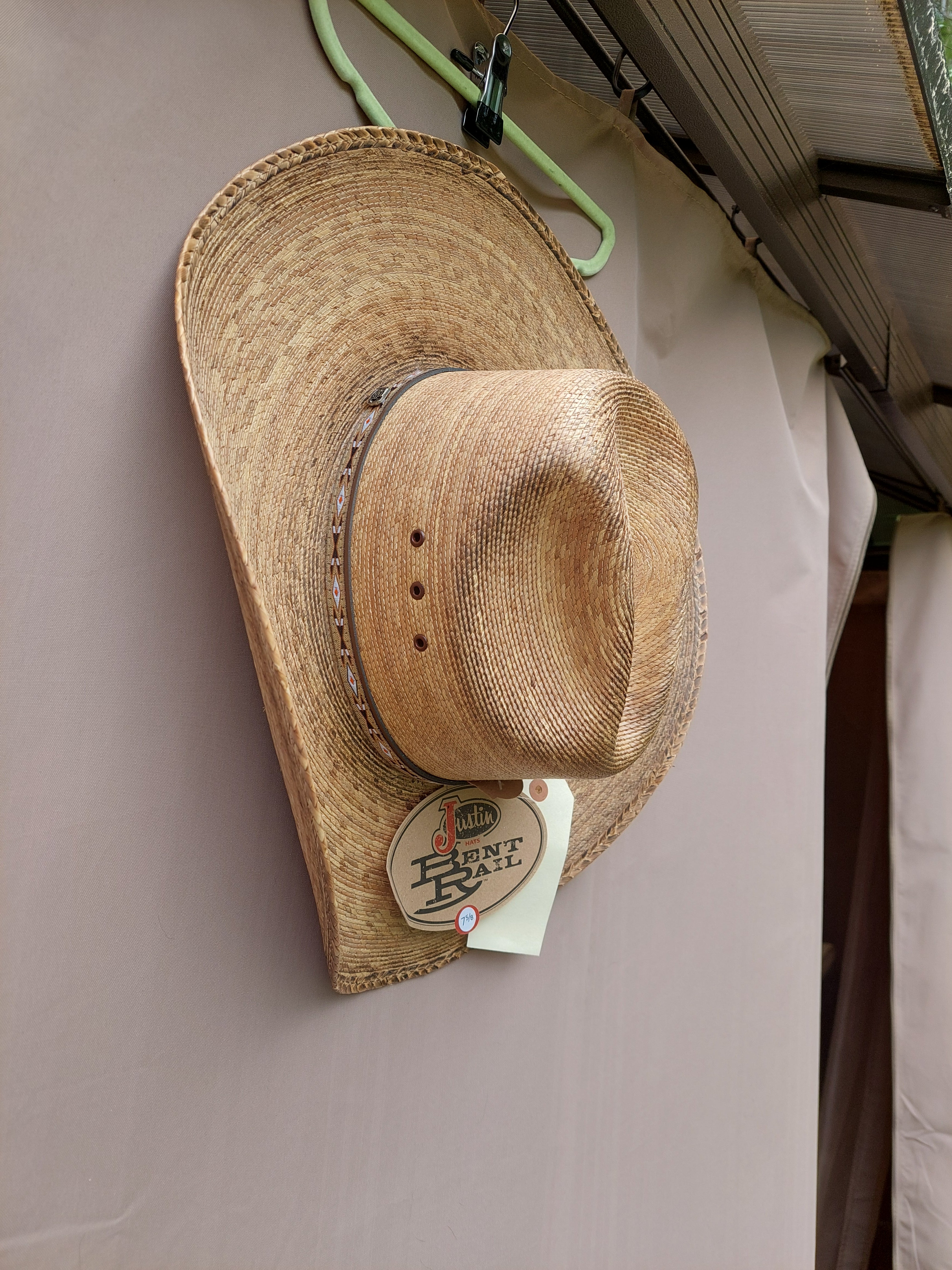 Justin Bent Rail Straw Hat