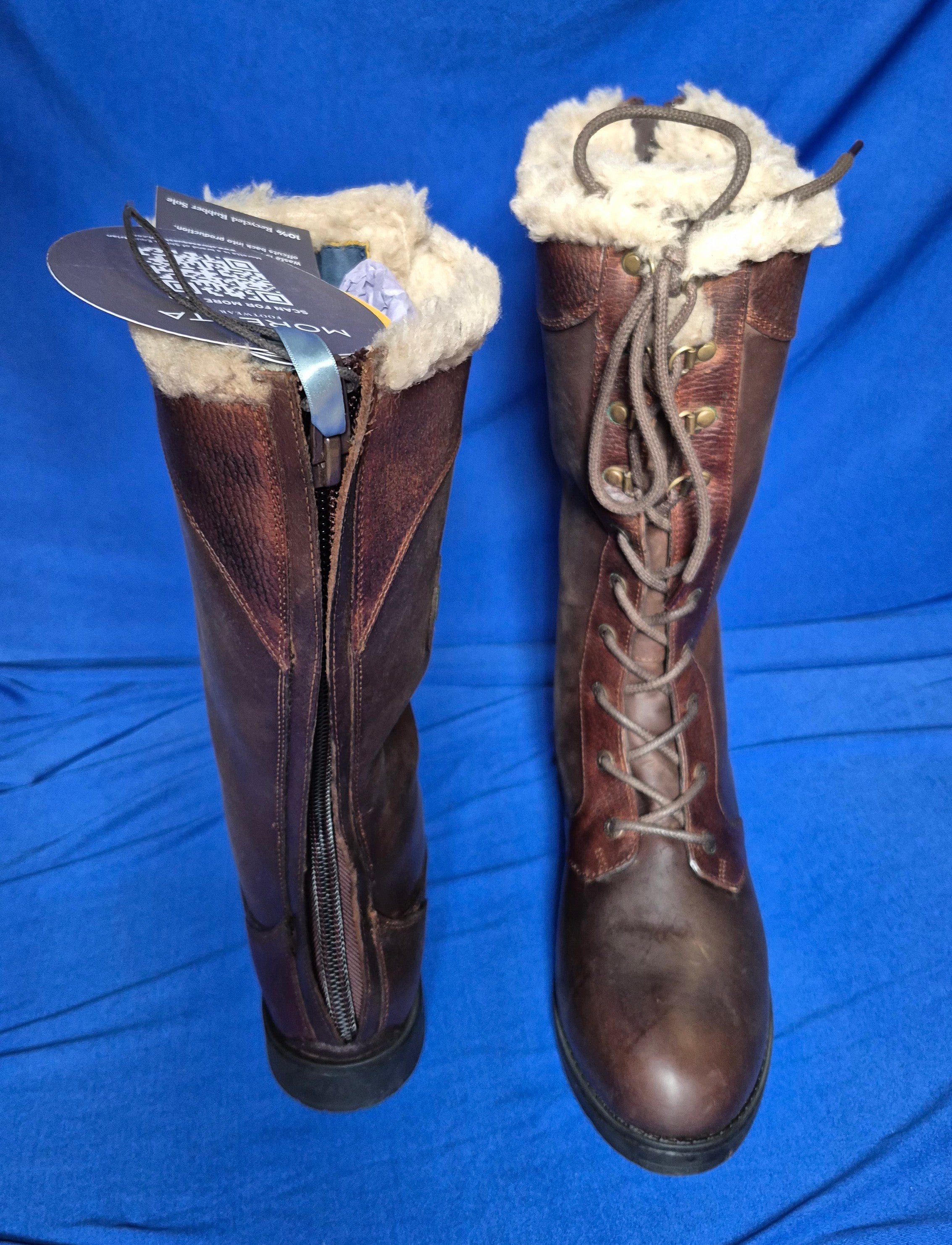 Moretta "Jovanne" Fleece-Lined Boots
