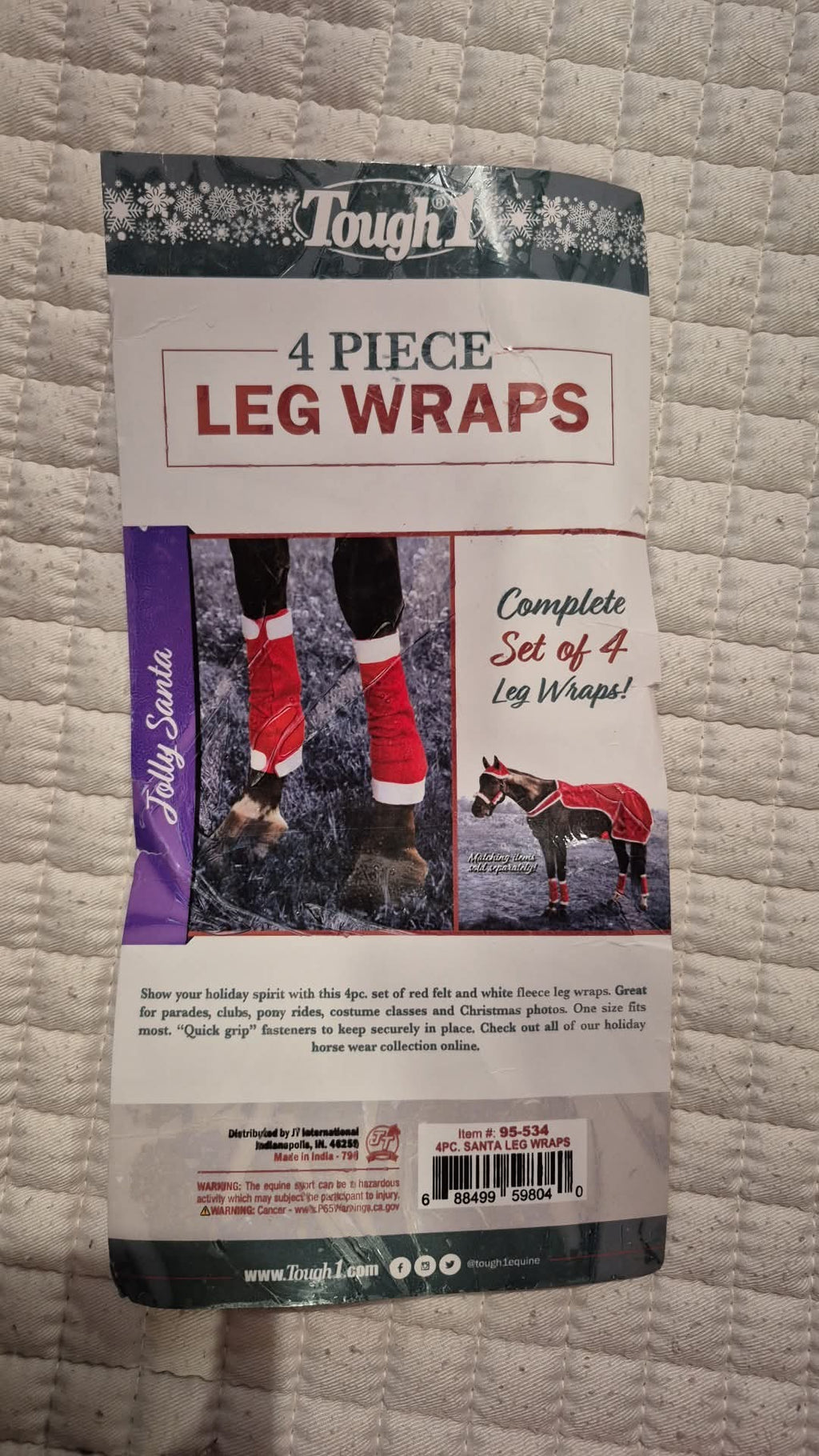 Tough 1 4-Piece Leg Wraps