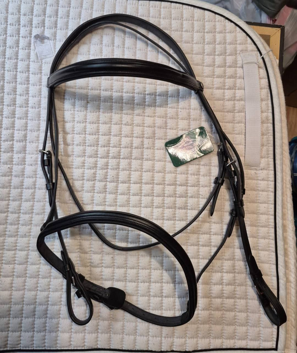 HDR Dressage Bridle with reins