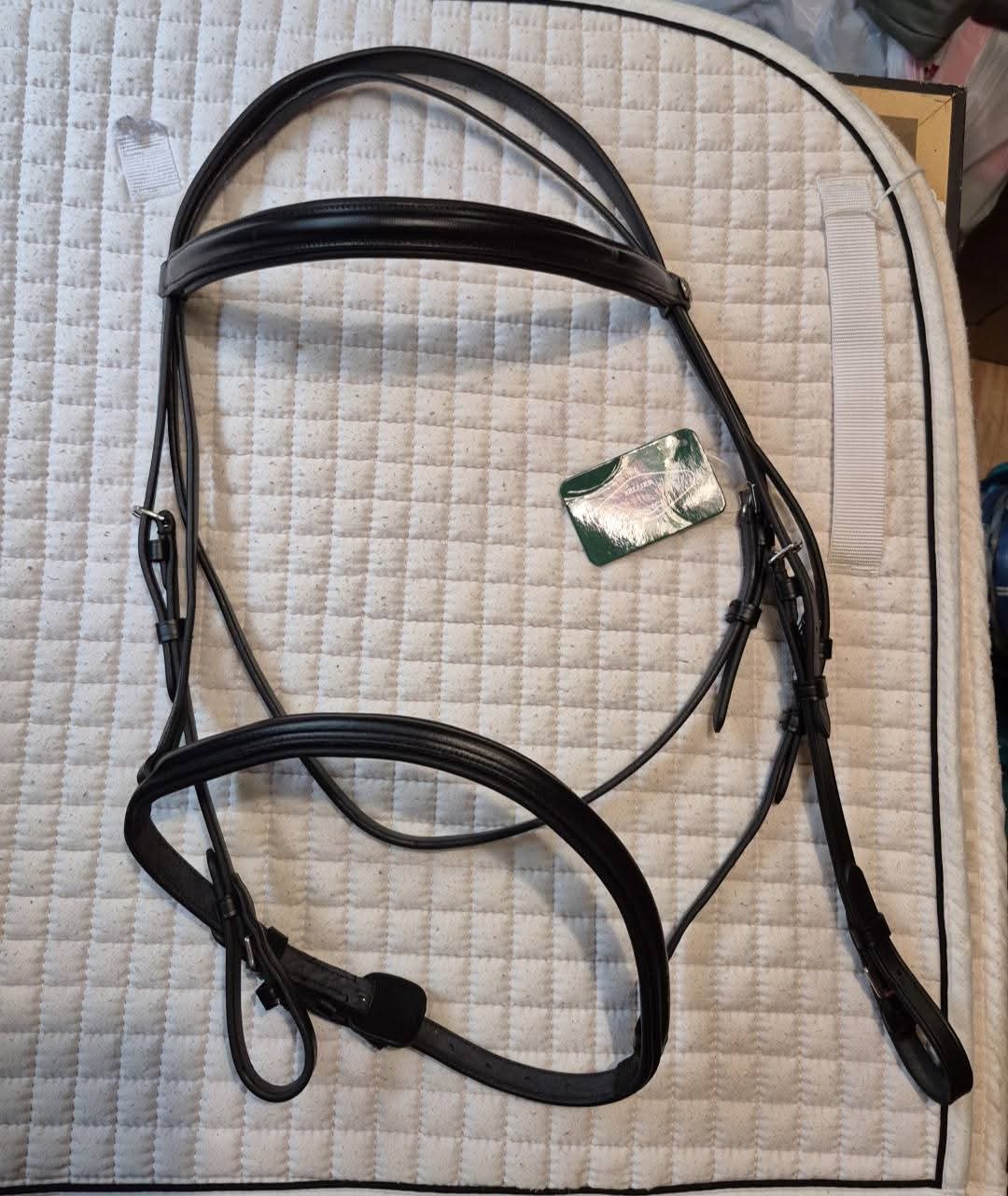 HDR Dressage Bridle with reins