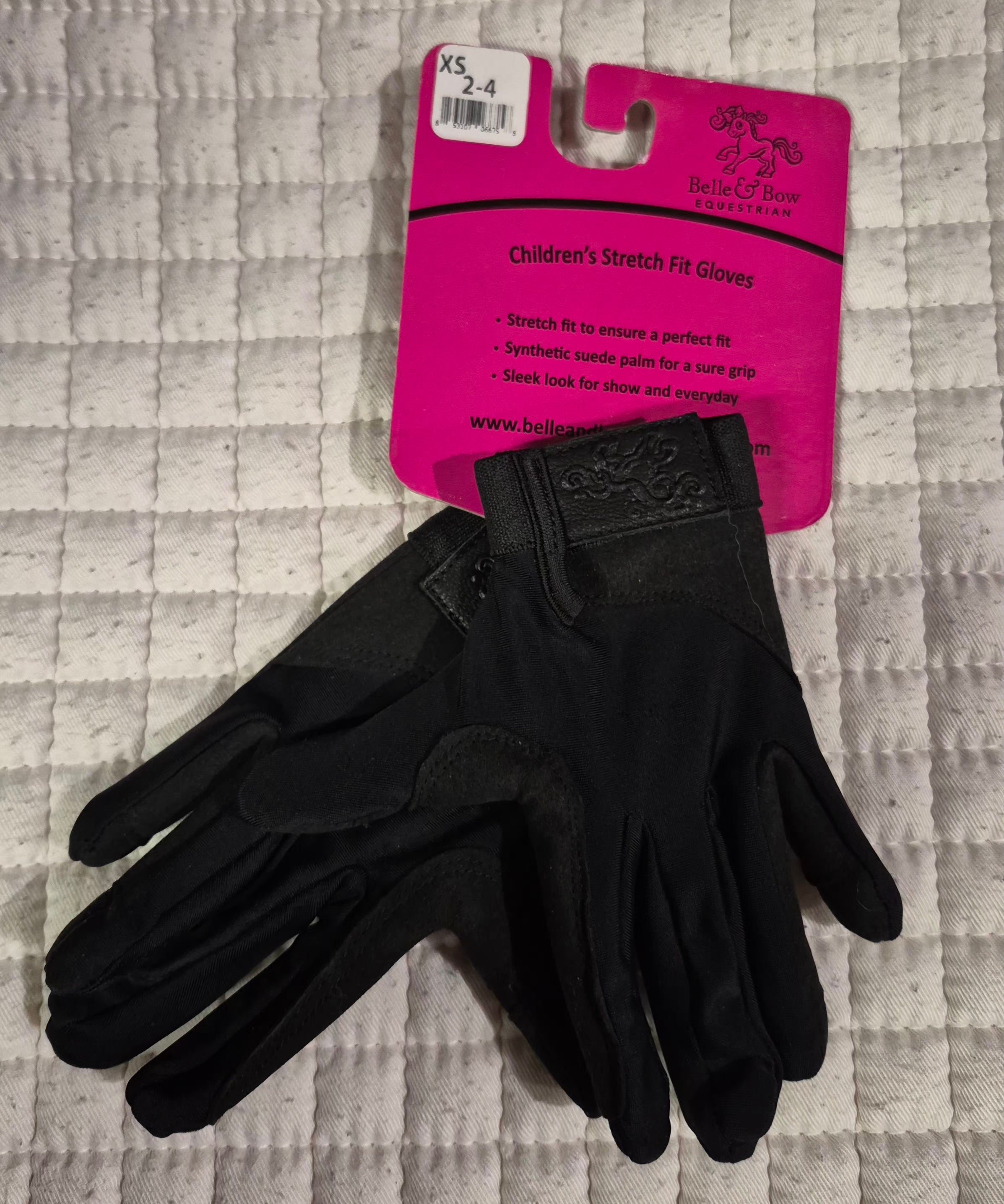 Belle & Bow Children's Stretch Winter Gloves