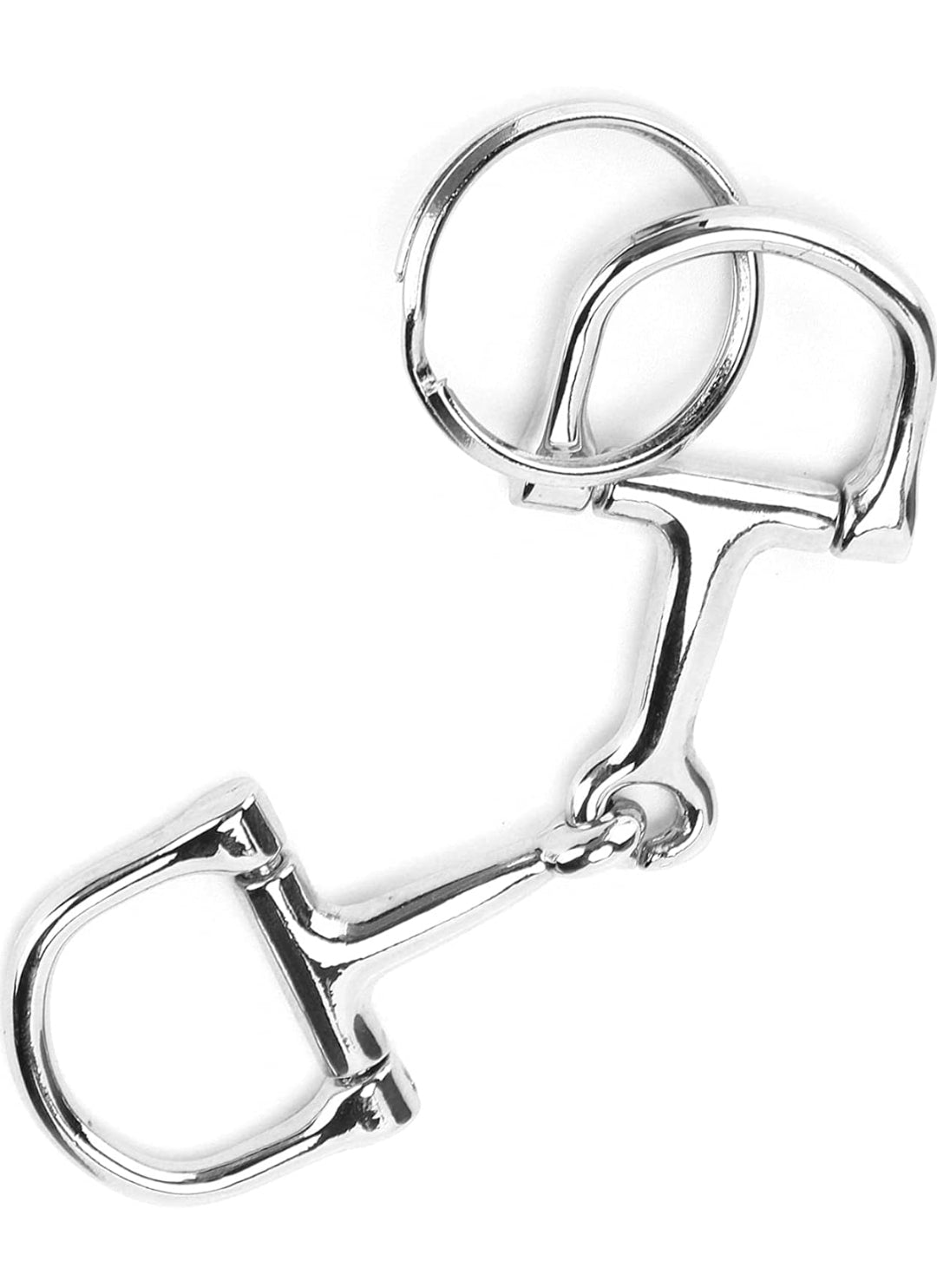 Dee Ring Snaffle Bit Keychain